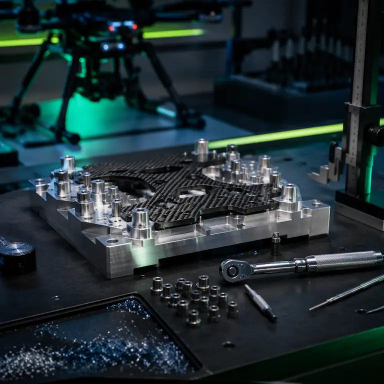 UAV Assembly Tooling and Fixtures