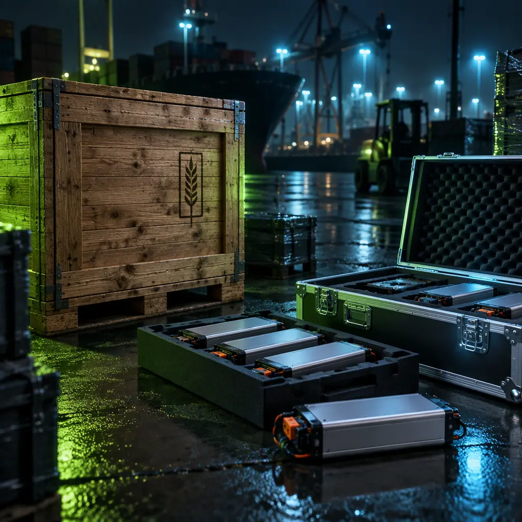 UAV Battery Shipping: DG Rules and Export Crating