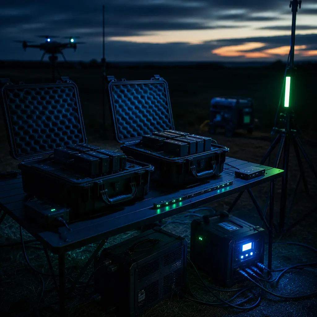 UAV Field Charging and Power