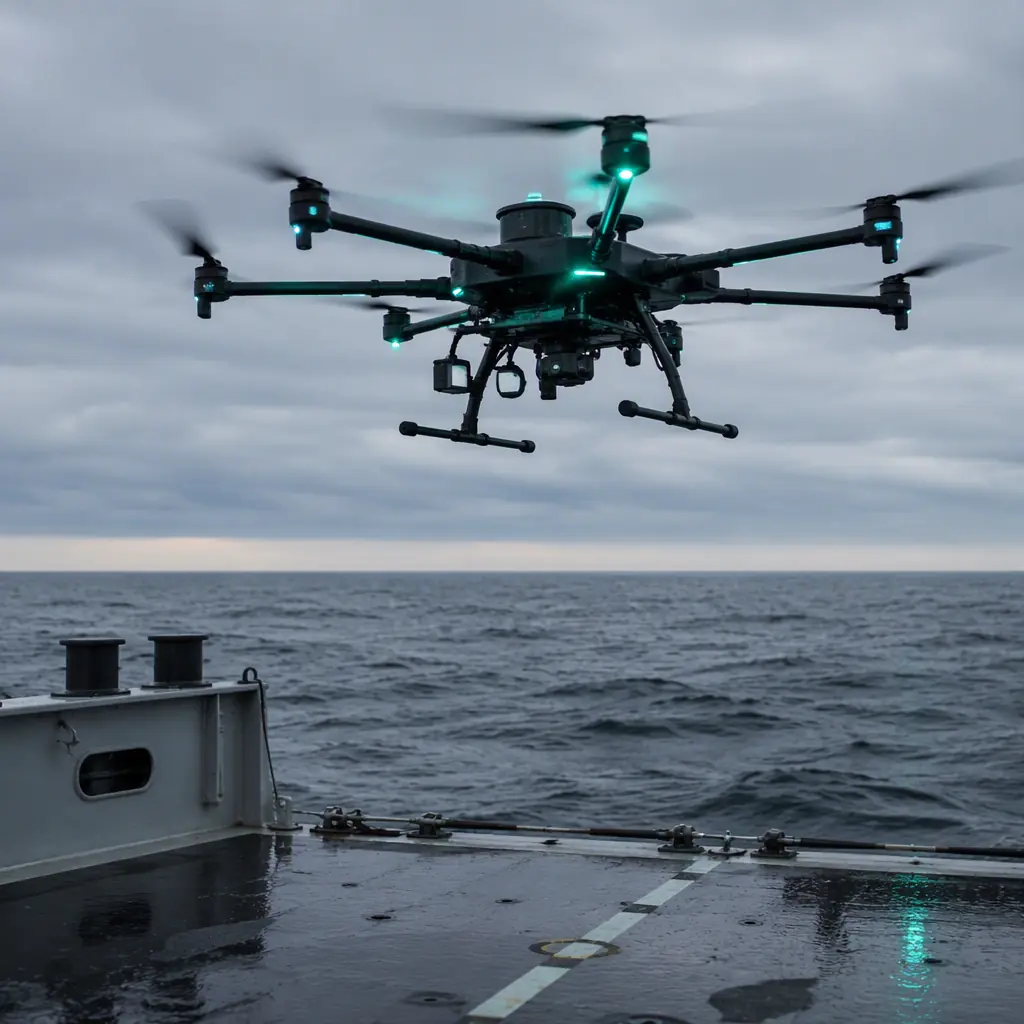 Maritime & Offshore UAV Operations: Shipboard Components