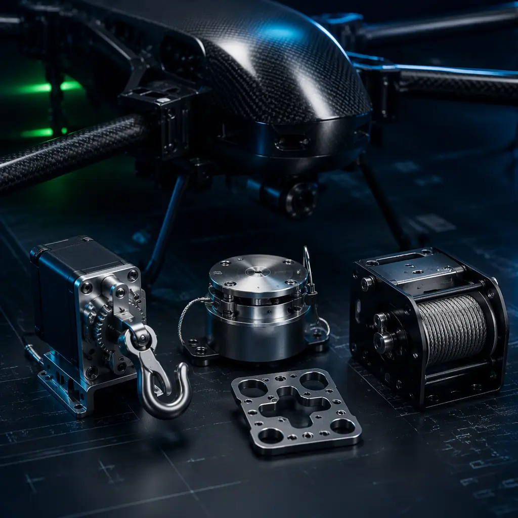 UAV Payload Release Mechanisms: Servo,…