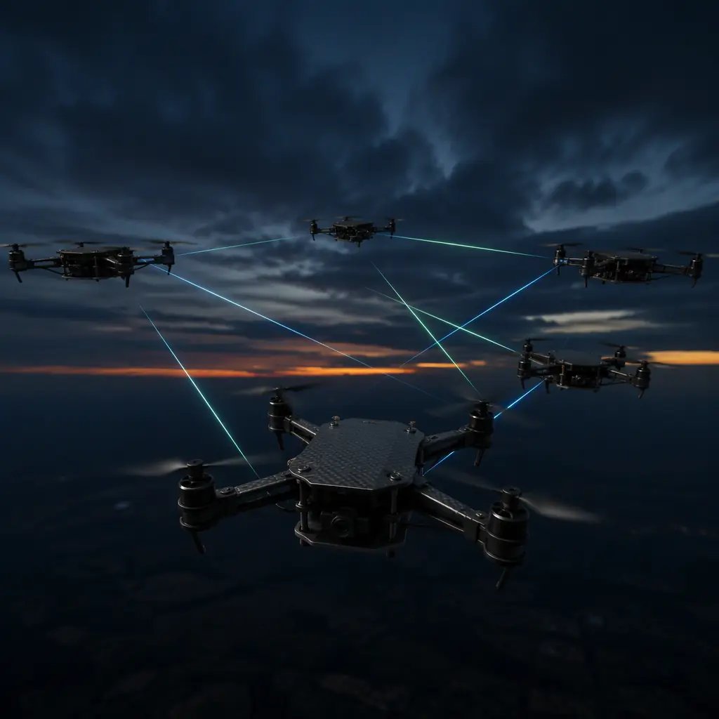 UAV Swarm Communication Components: Mesh Networking,…