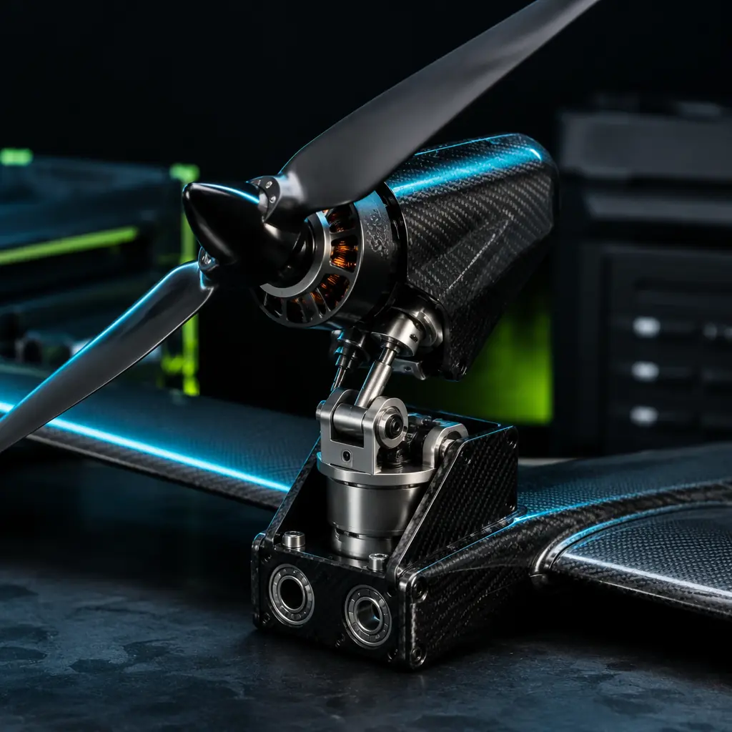 UAV VTOL Transition Components: Tilt-Rotor,…