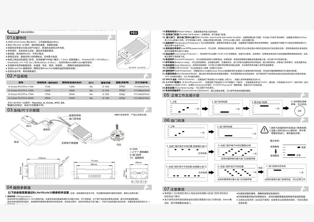 Cross HV3Pro 200 datasheet page 1