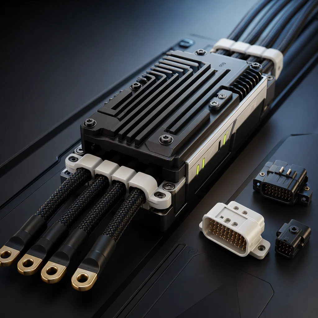 Conceptual UAV electronic speed controller visualization