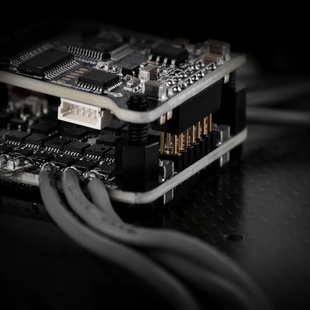 ESC power stage board on the inspection bench